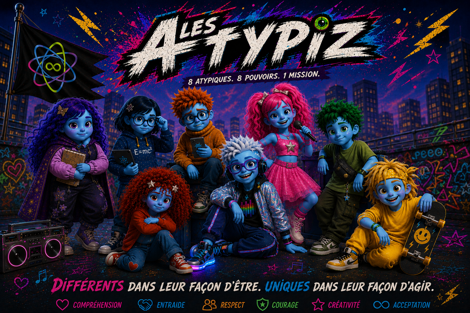 Les Atypiz — affiche officielle